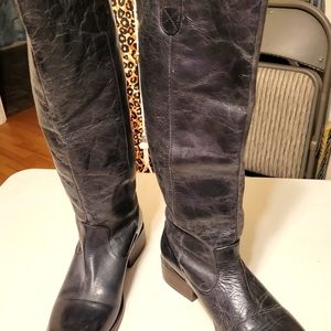 Womens Thigh High Leather boots